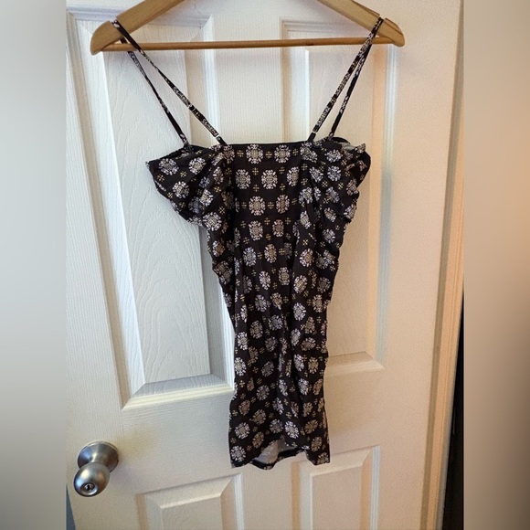 Free People NWT Center of attention mini dress black combo XS - Picture 4 of 11